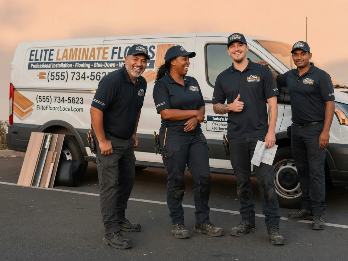 Laminate flooring installation company in Deputy, IN